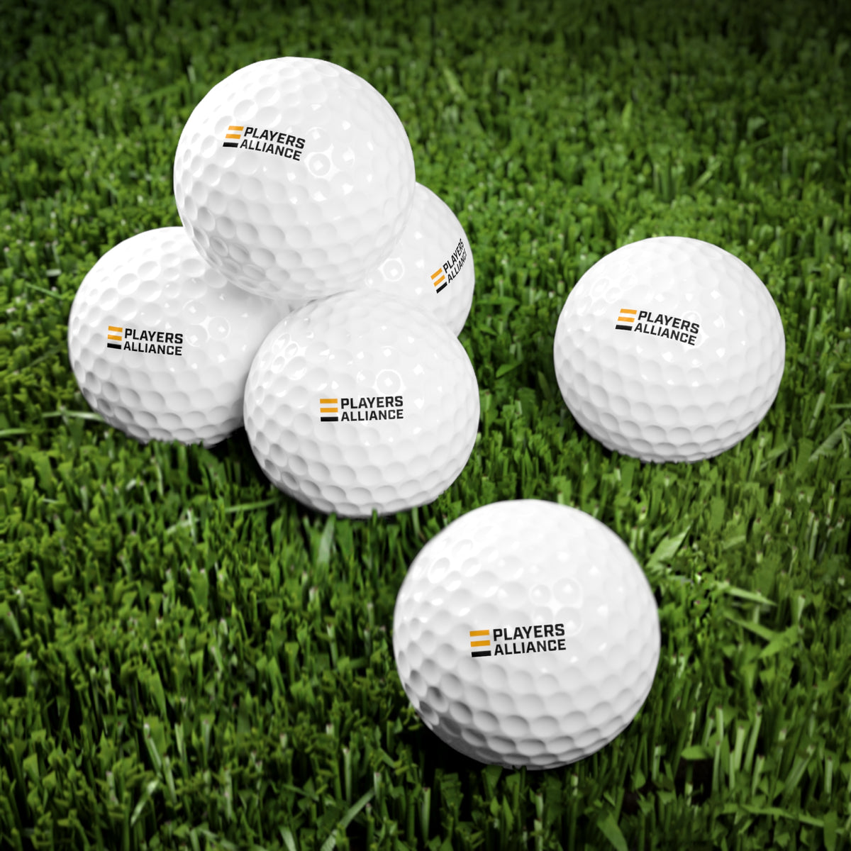 Players Alliance Golf Balls, 6pcs