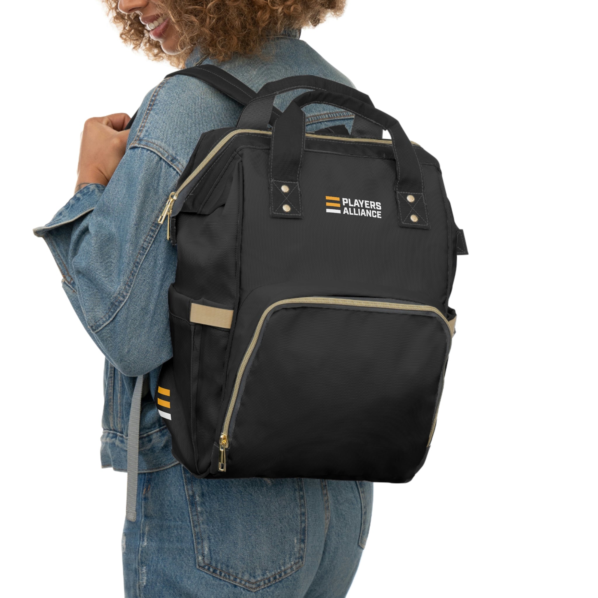 Black Diaper Backpack