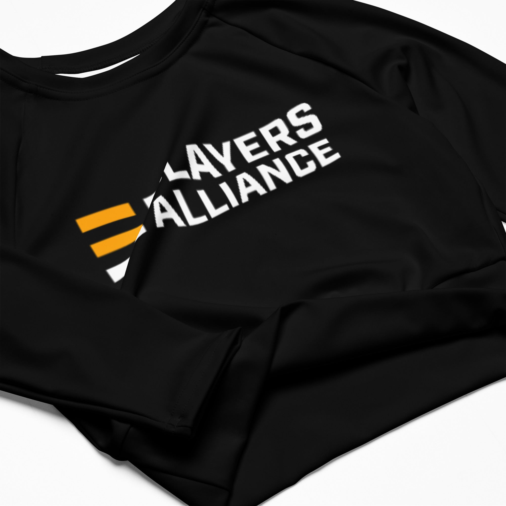 Women's Long-sleeve Crop Top