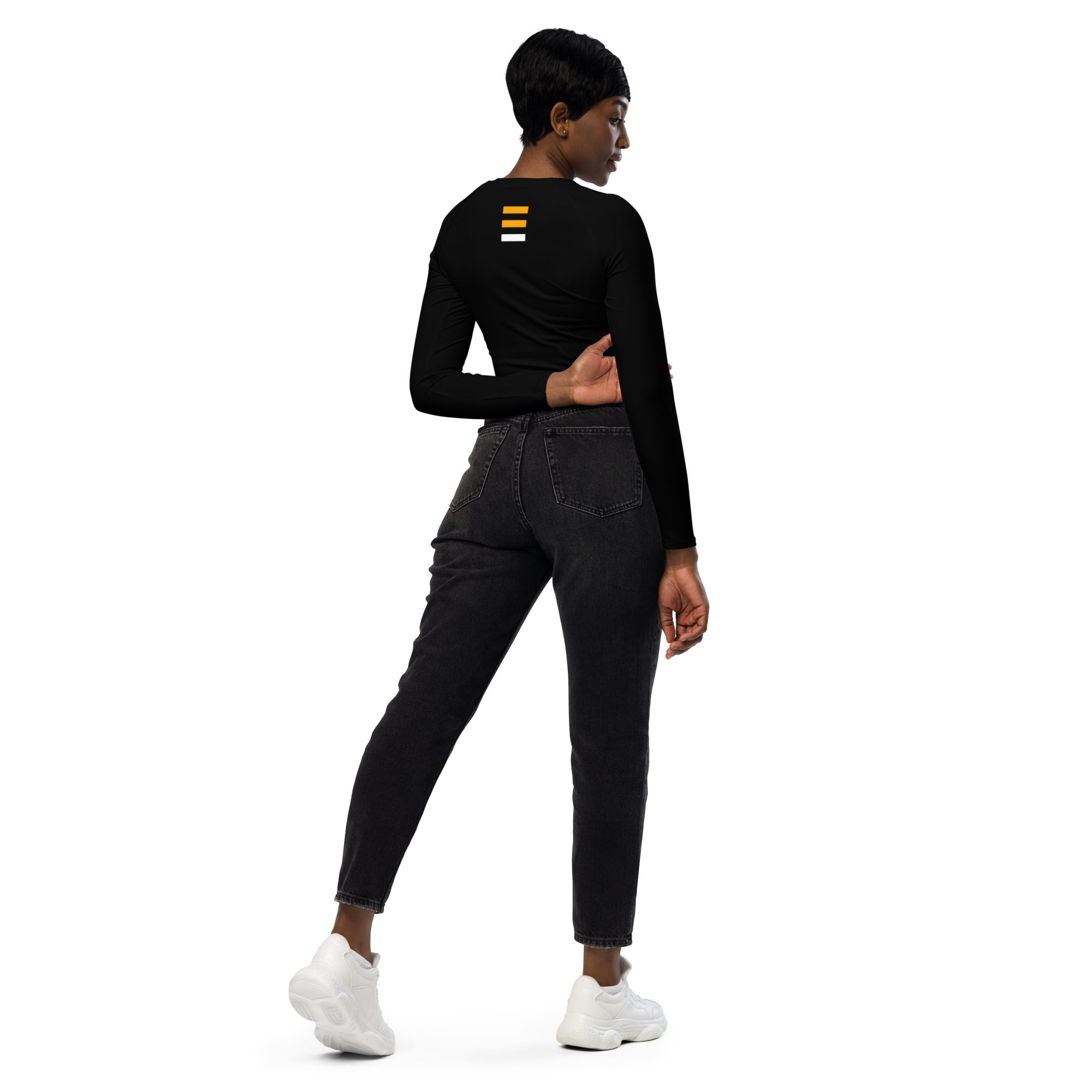 Women's Long-sleeve Crop Top