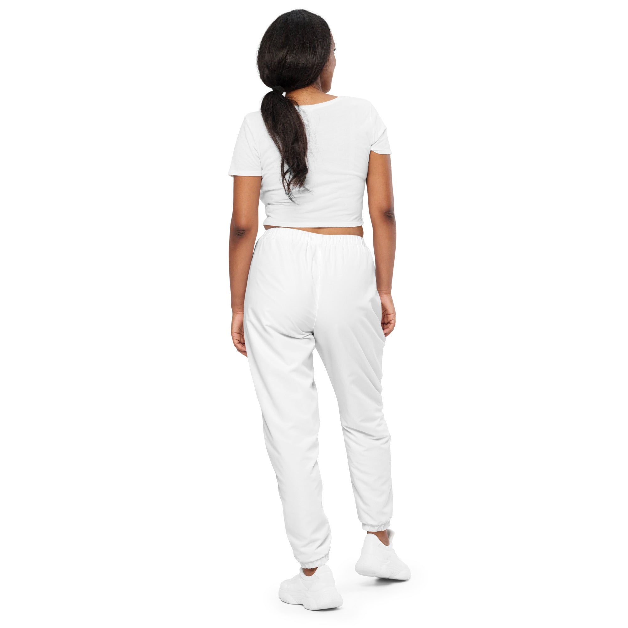 White Unisex Track Pants