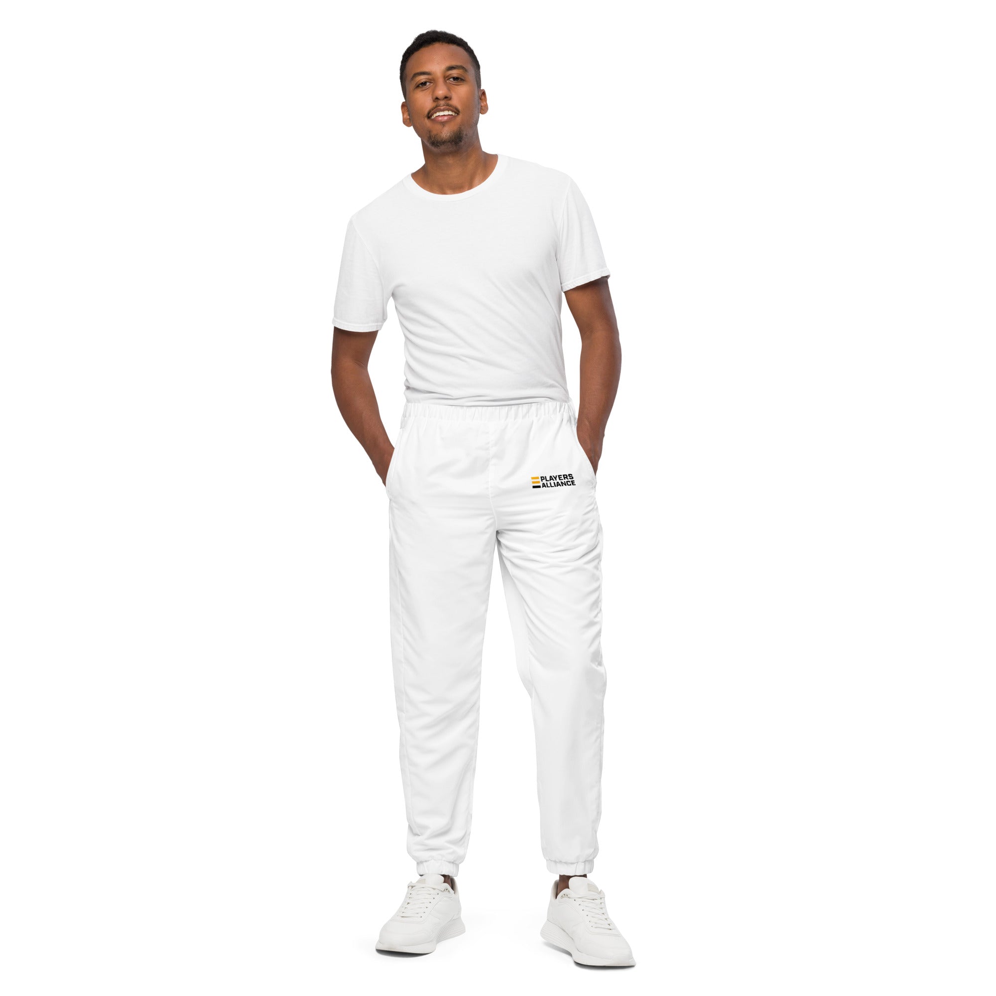 White Unisex Track Pants