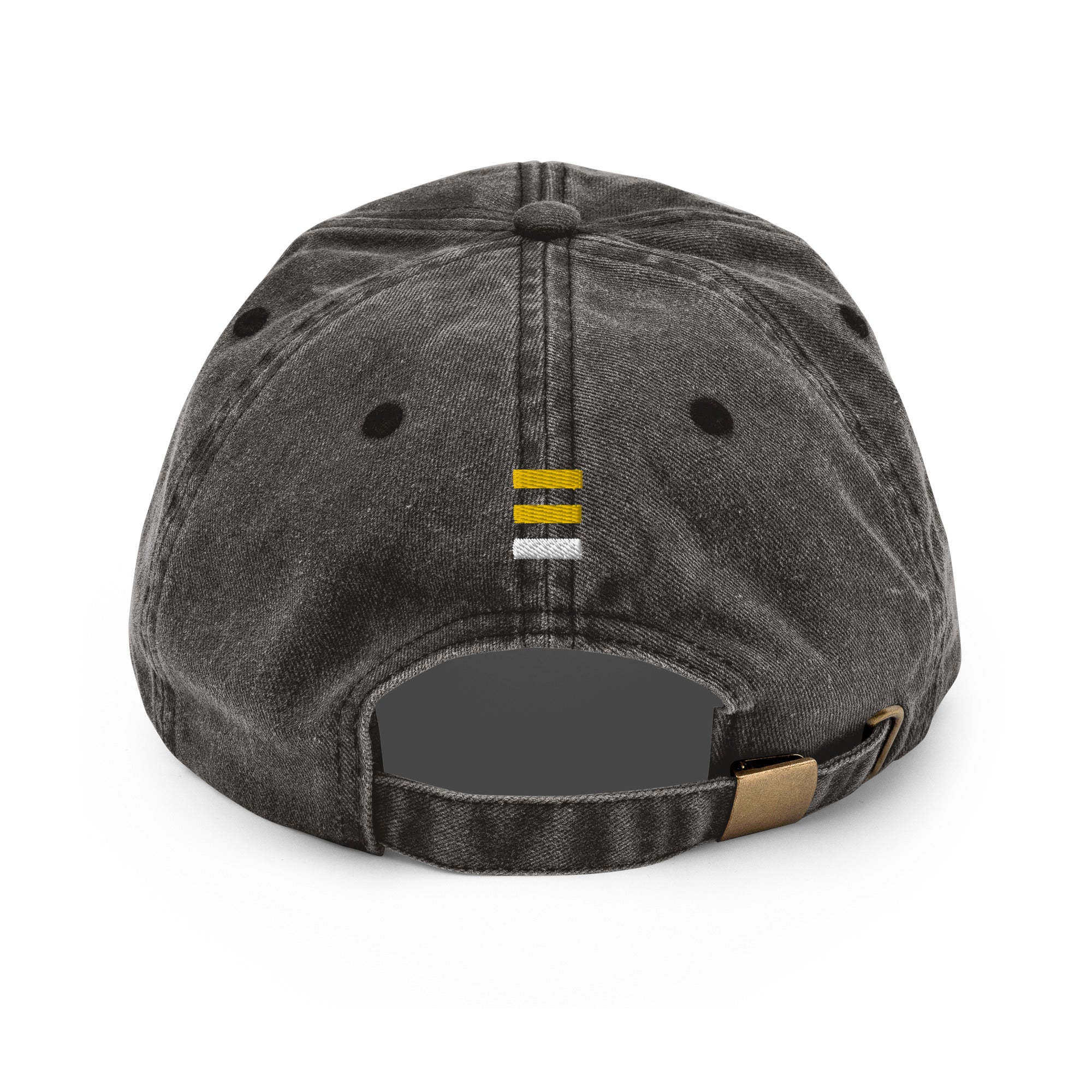 Black Denim Vintage Hat