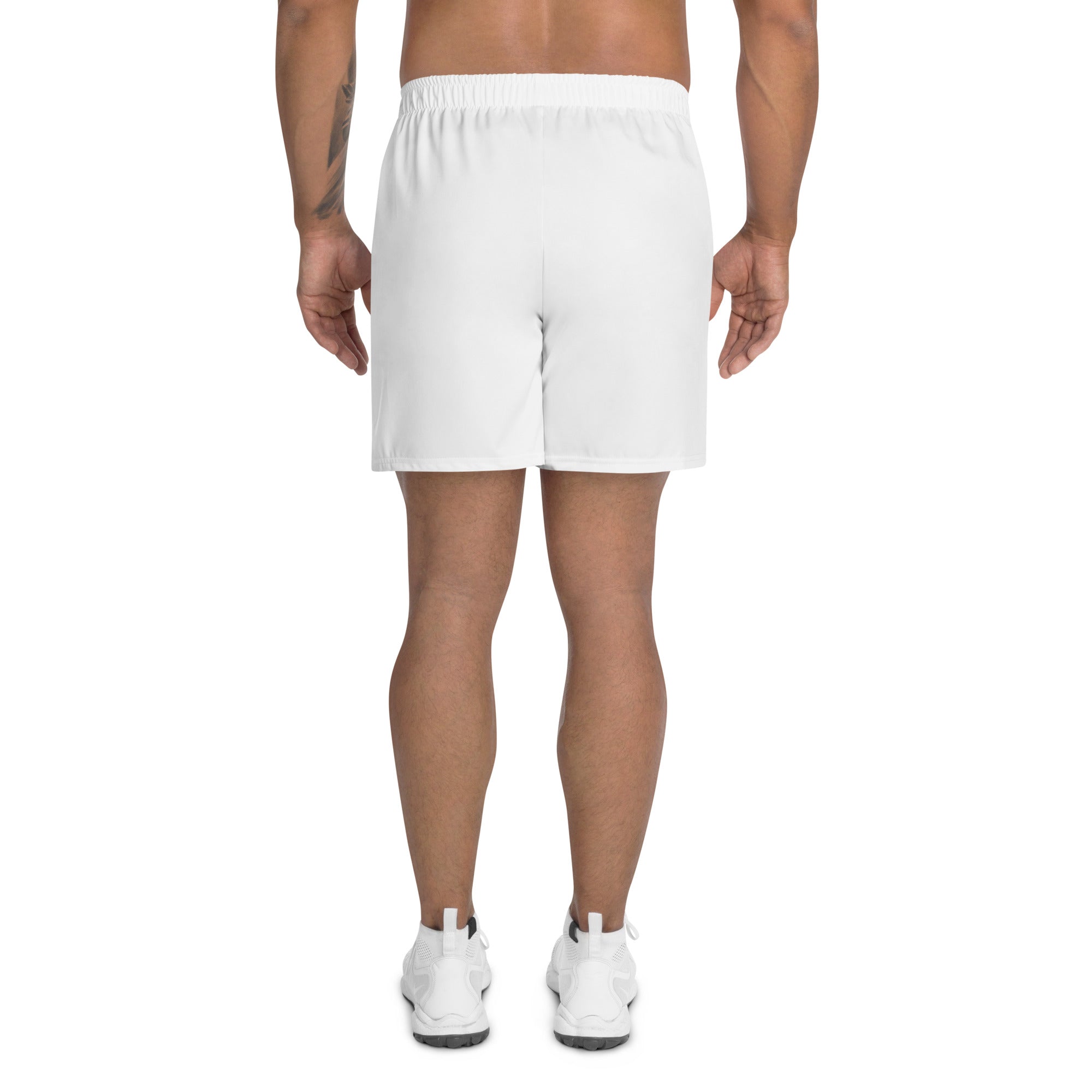 Men's Athletic Shorts (White)