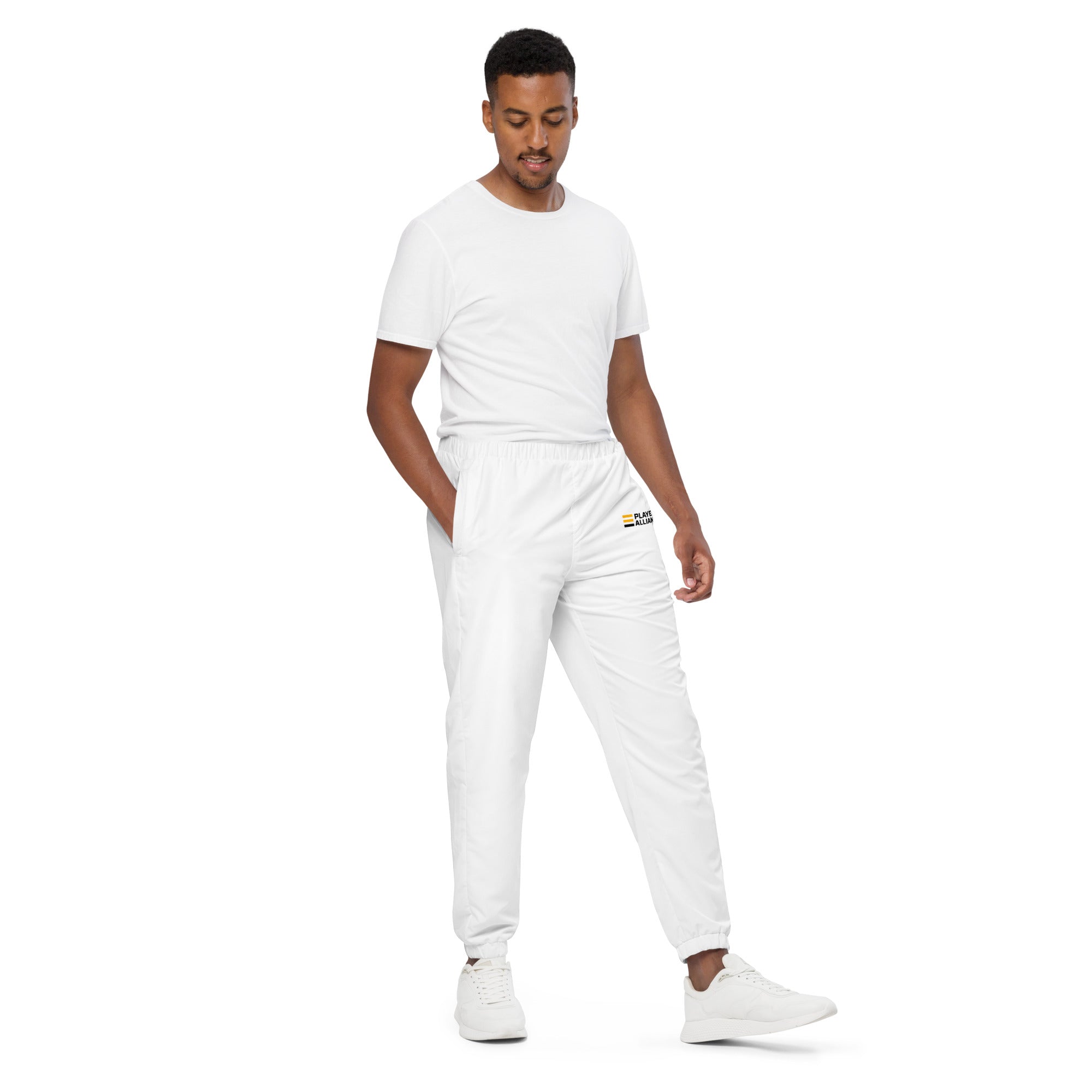 White Unisex Track Pants