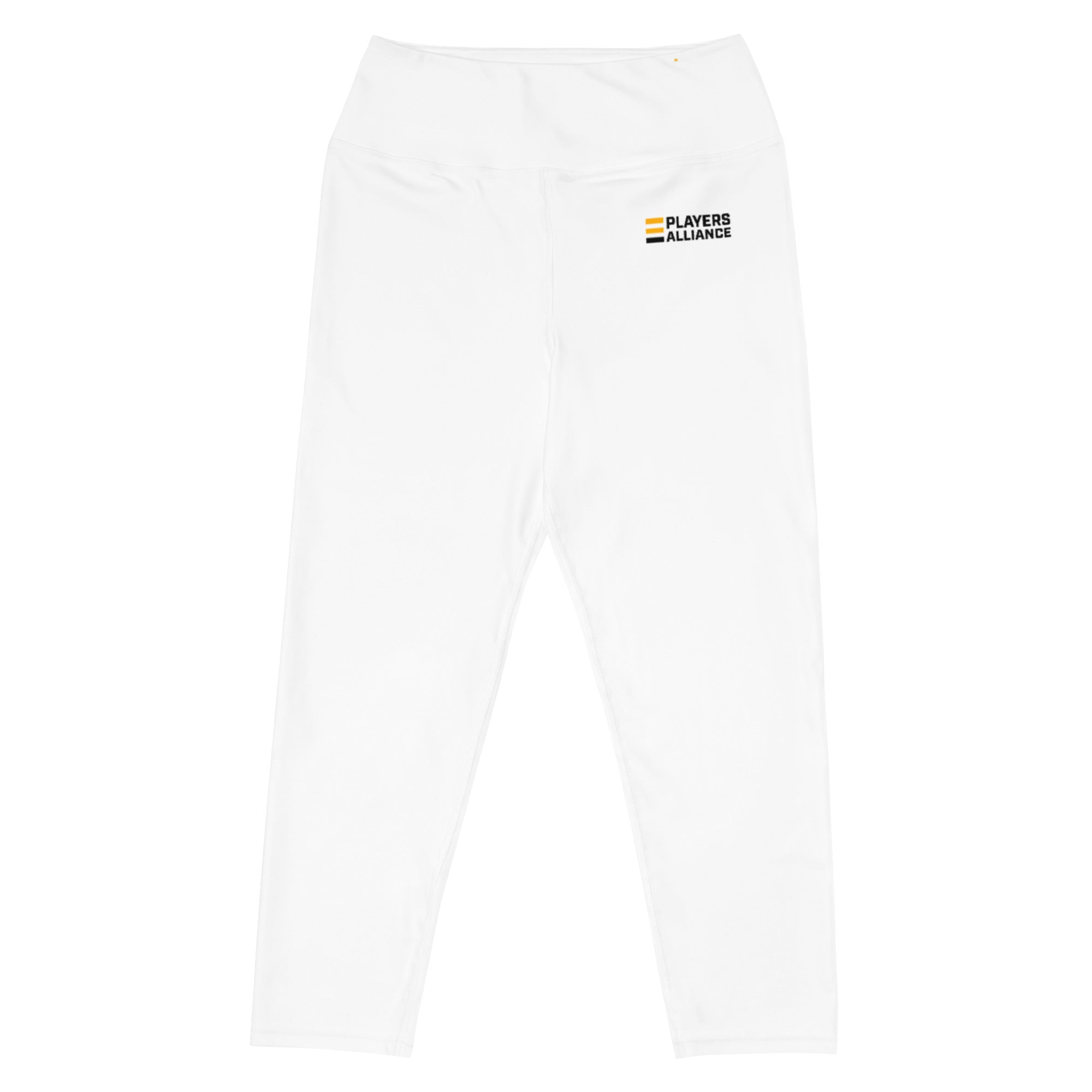 White Capri Leggings