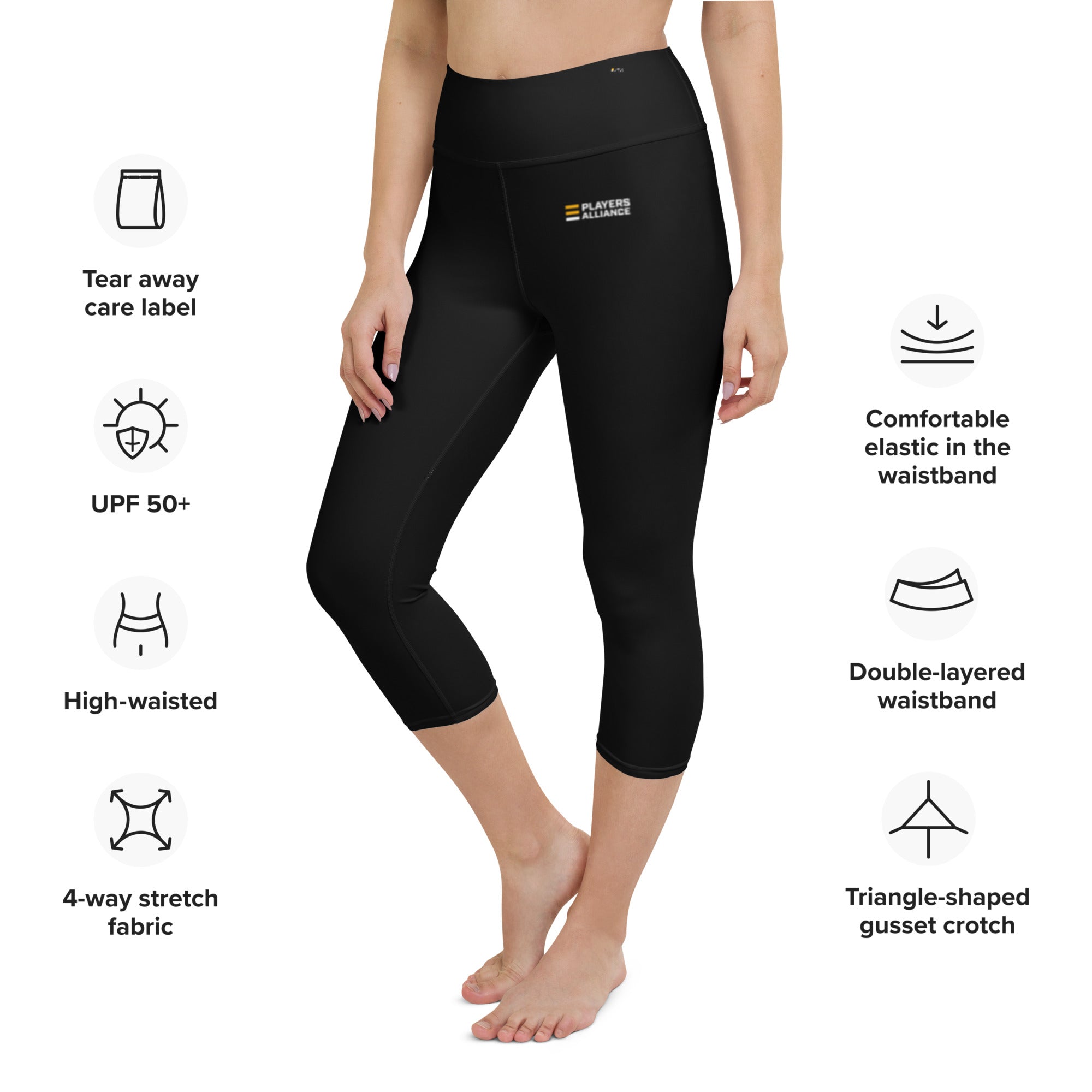 Black Capri Leggings
