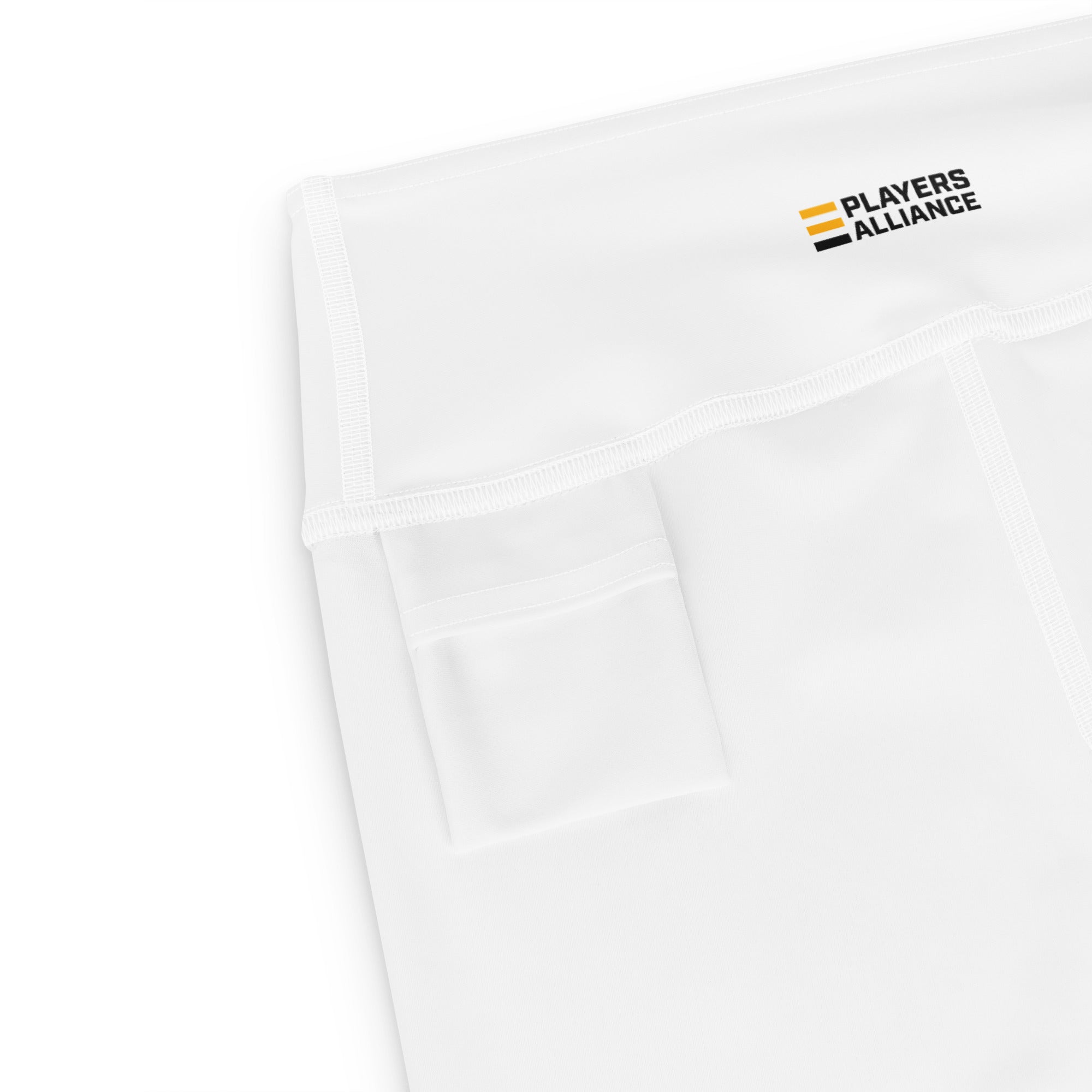 White Capri Leggings