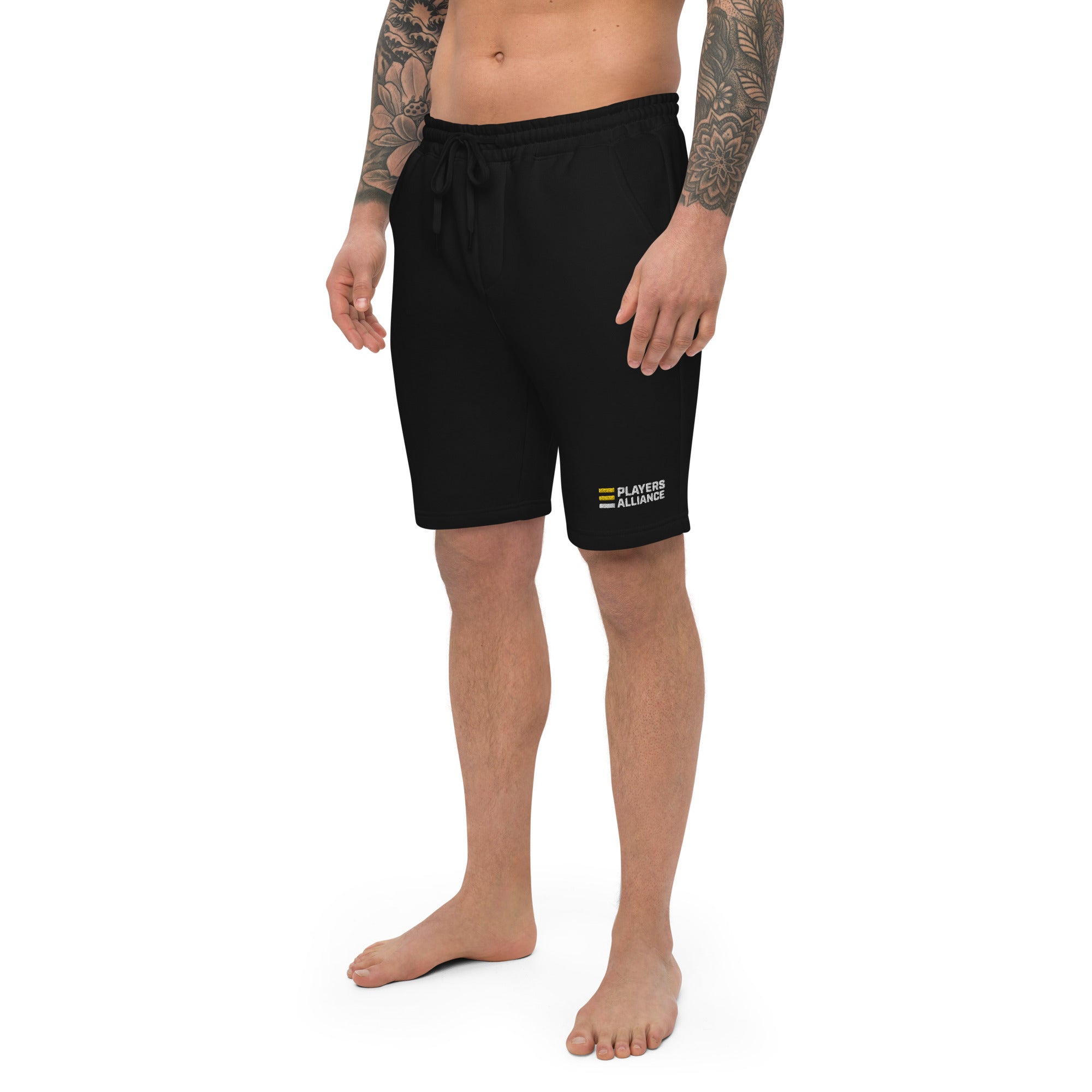 Men's fleece shorts (Black)