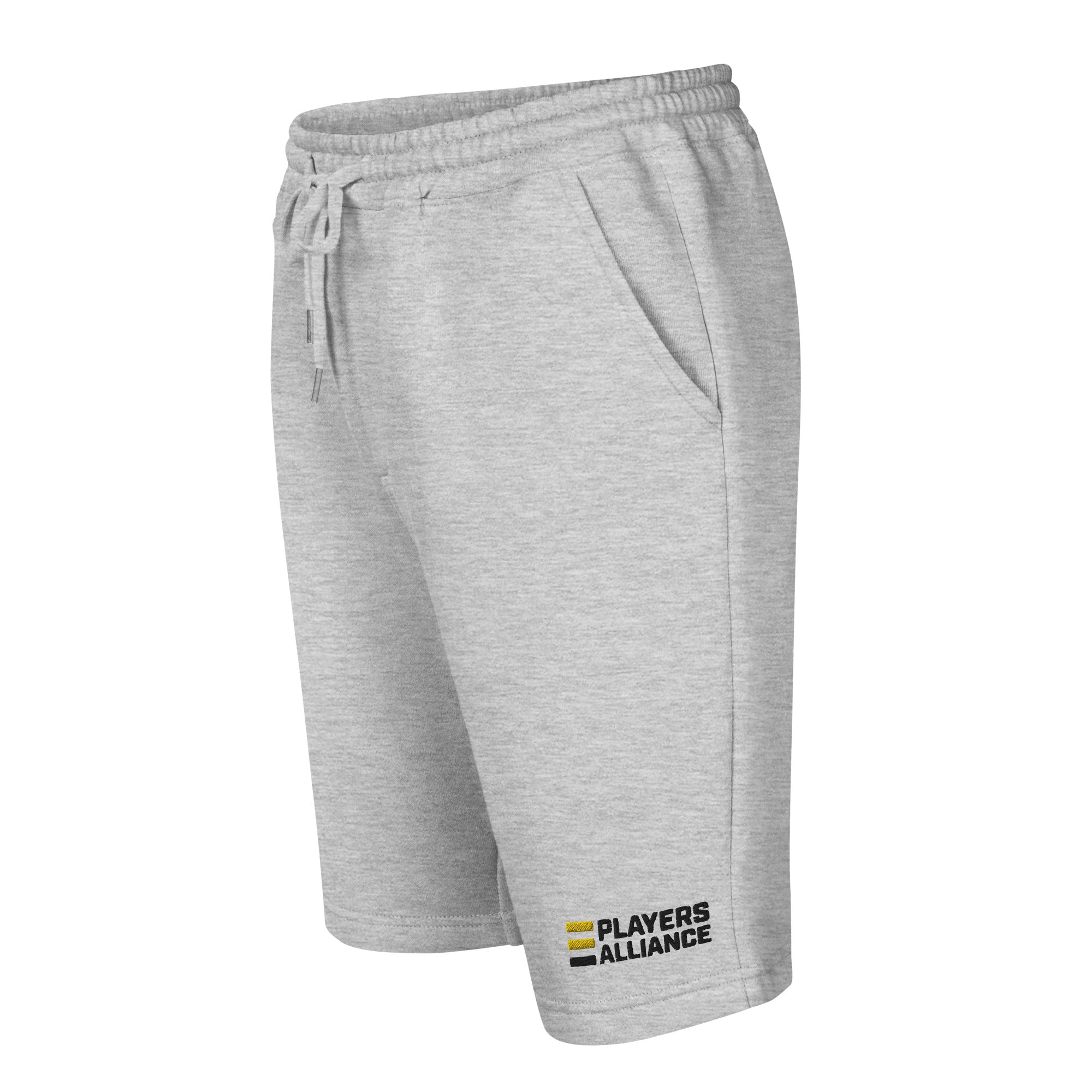 Men's fleece shorts (Grey)